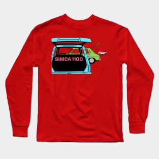 SIMCA 1100 - brochure Long Sleeve T-Shirt